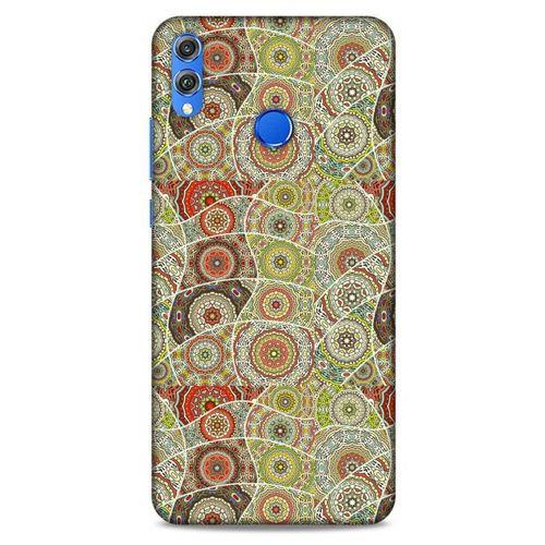 Ethnic Culture (52) Huawei Honor 8x Kılıf Silikon Kapak Desenli