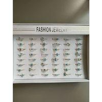 48'li Taşlı Yüzük - Altın