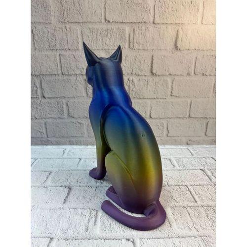 Koyu Rainbow Kedi Biblo Modern Salon Ve Raf Dekoru