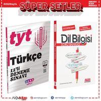 Ders Koçu TYT Türkçe 12 li Deneme ve AKM Dil Bilgisi Soru Bankası Seti 2 Kitap
