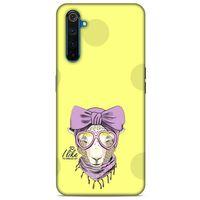 Animax Eşarplı Koyun Oppo Realme 6 Kılıf Desenli Silikon