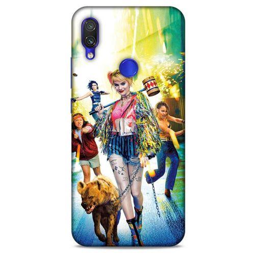 Xiaomi Redmi Note 7 Pro Uyumlu Kılıf Harley Quinn (32) Soft Silikon Kılıf Lavanta pembesi
