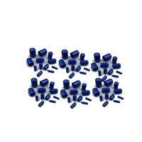 SEVGENT Vida/Somun Kapağı/Tapası Mavi (80 Parça)