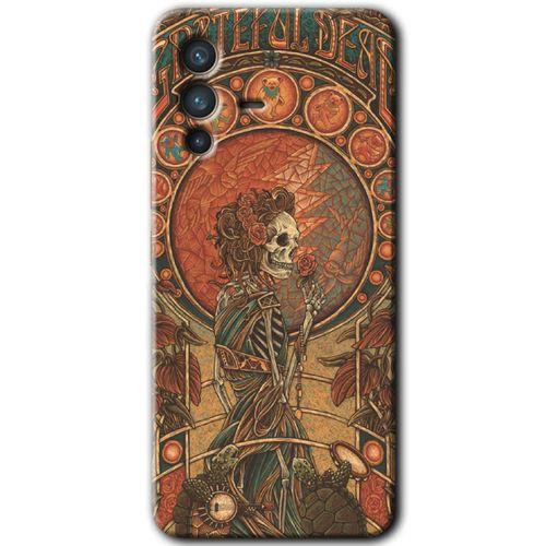 Potkal Hediye Fabrikası Vivo V23 5G Kılıf HD Desen Baskılı Arka Kapak - İskelet Aşk