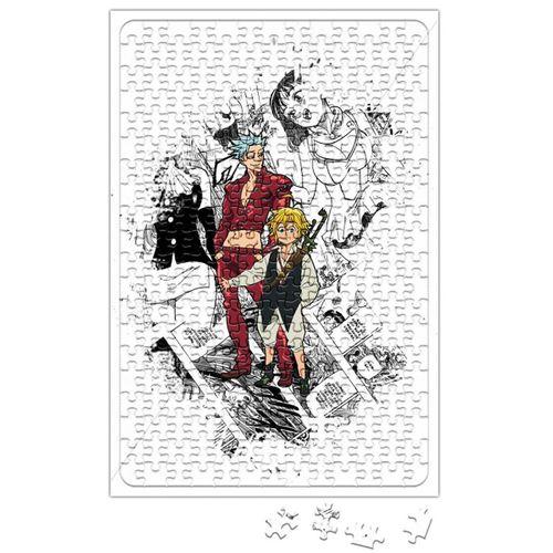 Meliodas e Ben Puzzle 240 Parça Yapboz