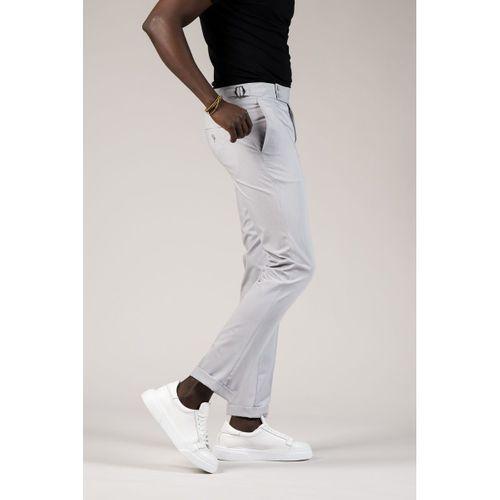 Perpant Slimfit Kemer Tokalı Yazlık Kumaş Pantolon