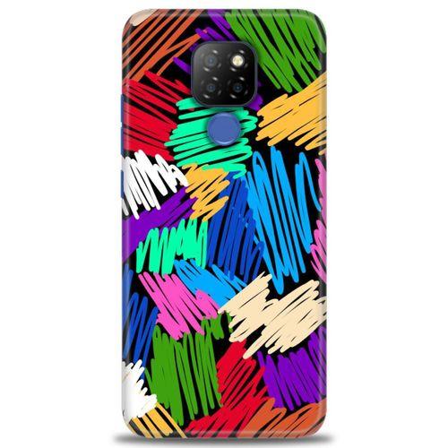 General Mobile GM 20 Kılıf HD Baskılı Kılıf - Karalama + Tam Ekran Koruyucu