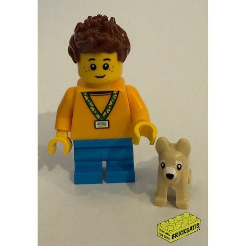 Orjinal Lego Minifigür Sunflower Lanyard Child