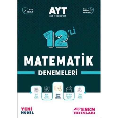 AYT Matematik 12 li Deneme Esen Yayınları