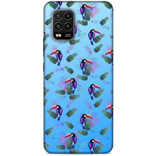 Frutix Ananas 02 Xiaomi Mi 10 Lite Kılıf Desenli Silikon