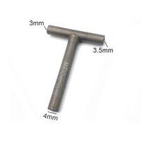 UNİVERSAL Sibop Ayar Anahtarı T Şeklinde 3-3,5-4 Mm Cub Scooter