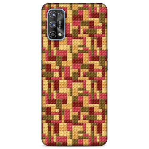 Lopard Oppo Realme 7 Pro Uyumlu Kılıf BloX (47) Crystal Flex Kılıf Kırmızı