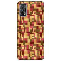 Lopard Oppo Realme 7 Pro Uyumlu Kılıf BloX (47) Crystal Flex Kılıf Kırmızı
