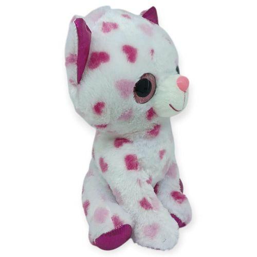 Peluş Cam Gözlü Hayvanlar 25 cm - Kedi