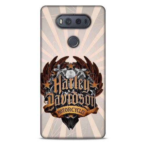 LG K61 Uyumlu Kılıf Motorsiklet (3) Kapak Harley Davidson