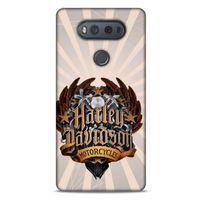 LG K61 Uyumlu Kılıf Motorsiklet (3) Kapak Harley Davidson