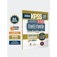 2026 FULLÖnLisans KPSS Matematik Kara Kutu ÖSYM Çıkmış Soru Bankası Son 15 Yıl (Sadece Ön Lisans)