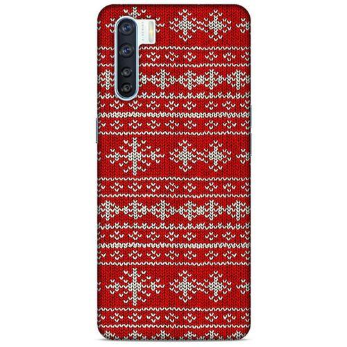 Kazak (8) Desenli Silikon Kapak Oppo A91 Kılıf