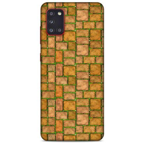 Samsung Galaxy A31 Kılıf Baskılı Özel Seri Taşlı (2) Kabı