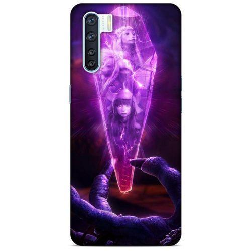 Oppo A91 Uyumlu Kılıf The Dark Crystal (36) Glitter Kılıf Naia