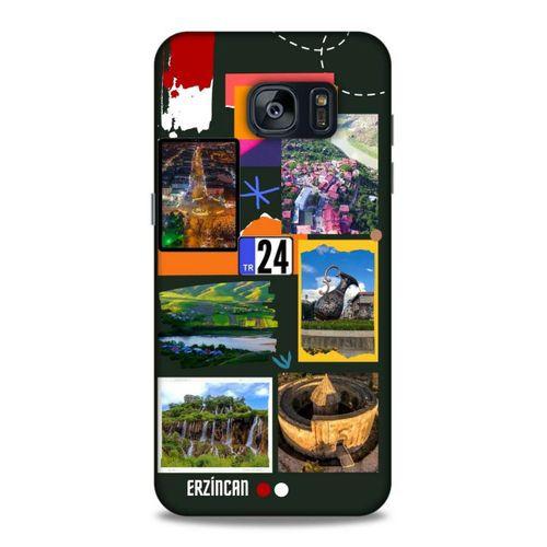 Lopard Samsung Galaxy S7 Edge Uyumlu Kılıf Şehirli ※ (24) Erzincan Darbe Emici Kılıf