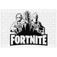 Fortnite Preto e Branco Puzzle 240 Parça Yapboz