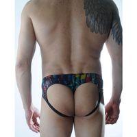 Erkek Renkli Fantezi Jockstrap İç Giyim