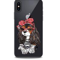 Zoologix (12) Apple Iphone X Şeffaf Kılıf Silikon Desenli