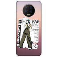 Lopard İnfinix Note 7 Uyumlu Kılıf Sokak Modası (30) Silicone Case