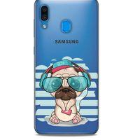 Zoologix (65) Samsung Galaxy M10 Şeffaf Kılıf Silikon Desenli