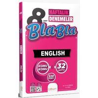 8. Sınıf İngilizce Bla Bla Haftalık Denemeler Günay Yayınları
