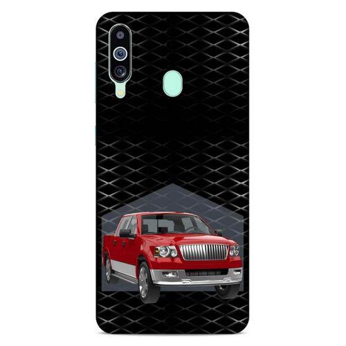 Lopard Samsung Galaxy M40 Uyumlu Kılıf PickUpX (19) Kılıfları Koyu Kırmızı