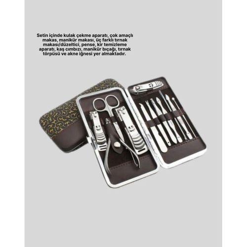 Şık Ve Dayanıklı Çok Amaçlı Kişisel 12 Bakım Seti