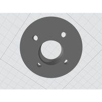 ZWO AM5 Mounting Plate Inorel RT90C (Bu ürün Sadece Plastik parçadır - Almadan Önce Soru Sorabilirsiniz)