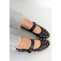 Ritta Kahverengi Cilt Kemerli Babet Ayakkabı