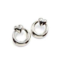 Kalp Küpe - Gümüş