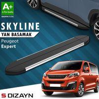 S-Dizayn Peugeot Expert 3 Kısa Şase Skyline Krom Yan Basamak 213 Cm 2016 Üzeri A+ Kalite