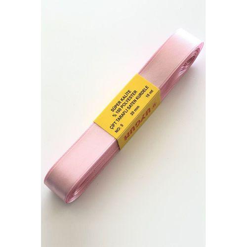Açık Pembe Saten Kurdele 2 cm