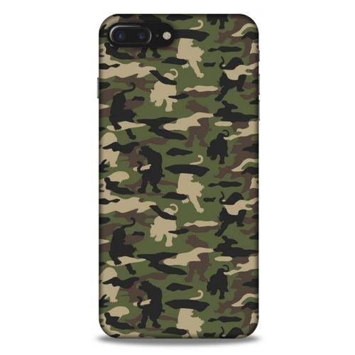 Kamuflaj 85 Apple iPhone 8 Plus Kılıf Silikon Kapak