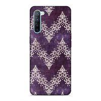 Oppo Reno 3 Uyumlu Kılıf Romans (49) Ultra Silikon Kılıf Mor