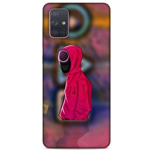 Samsung Galaxy A71 Uyumlu Kılıf Squid Game (24) Darbe Emici Kılıf Un-hyea