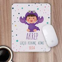 Kişiye Özel Akrep Burcu Tasarımlı Mousepad
