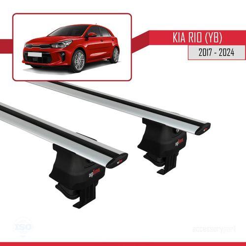 Kia Rio (YB) Hatchback 2017 ve Sonrası ile uyumlu ACE-4 Ara Atkı Tavan Barı GRİ