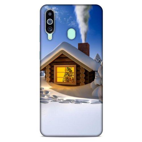 Samsung Galaxy M40 Kılıf Snowix (18) Telefon Kılıfları Sarı Beyaz