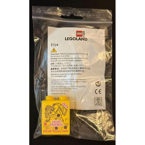 Legoland Discovery Centre 2019 Friends Pattern Duplo Brick 1x2x2