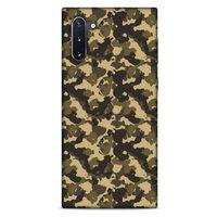Kamuflaj 54 Samsung Galaxy Note 10 Kılıf Silikon Kapak