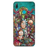Huawei Y7 Prime 2019 Uyumlu Kılıf Rick And Morty (32) Soft Silikon Kılıf Cronenberg Morty