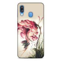 Y.Liva-2021 Özel Seri Gül Döktüm Samsung Galaxy A40 Kılıf Silikon Kapak