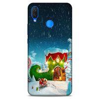 Huawei Psmart 2019 Kılıf Snowix (4) Koruma Kılıfı Yeşil Lacivert
