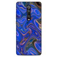 Xiaomi Mi 9T Pro Uyumlu Kılıf Mavi Delisi (5) Koruma Kabı Mermer